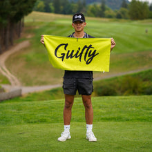 Load image into Gallery viewer, topographic Golf Towel, Camo Golf Towel For Sale, Camo golf towel on sale, camo golf towel, best golf towels for sale, soft golf towel, oversized golf towel, big golf towel, cool golf towel, arctic camo golf towel, forest camo golf towel, military golf towel, Yellow Golf Towel